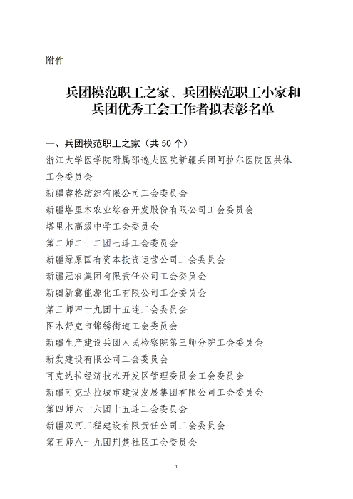 2026.10.10兵团模范职工之家、兵团模范职工小家和兵团优秀工会工作者拟表彰名单公示（定稿）_02