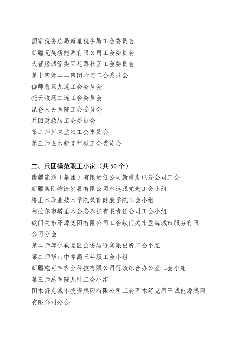2026.10.10兵团模范职工之家、兵团模范职工小家和兵团优秀工会工作者拟表彰名单公示（定稿）_04